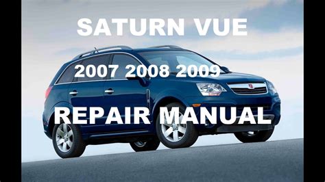 2007 saturn vue power seat manual